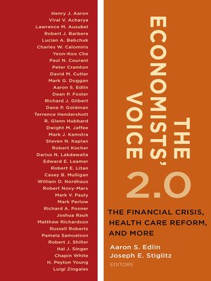 cover image of The Economists' Voice 2.0